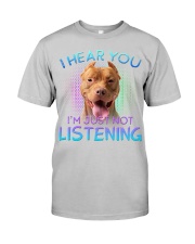 Pitbull-I Hear You Classic T-Shirt tile