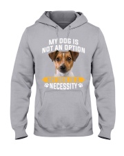 Rat Terrier-Necessity Hooded Sweatshirt tile