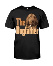 Bloodhound-The Dogfather Classic T-Shirt front