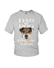 Parson Russell Terrier-Dad And Dog Youth T-Shirt tile