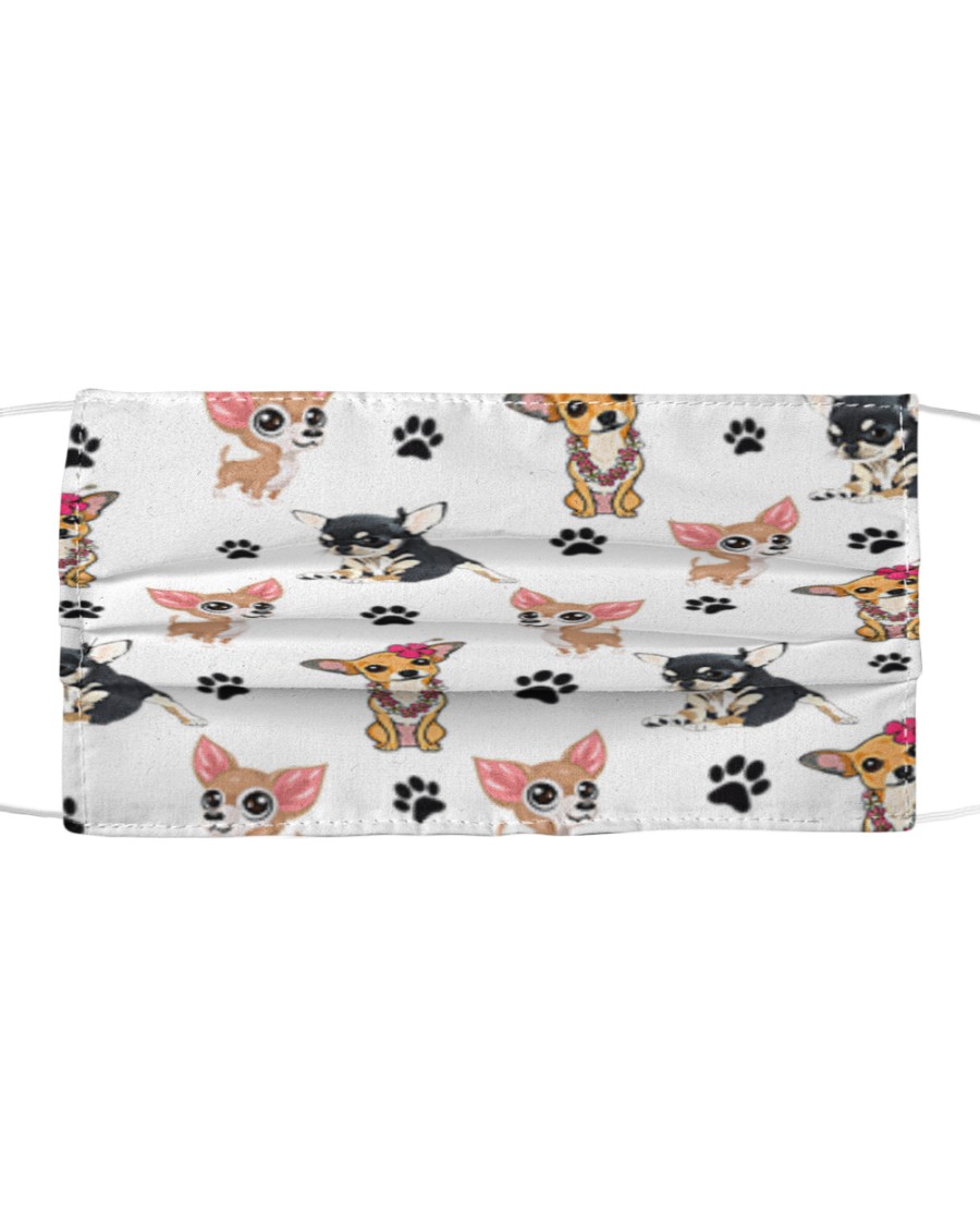 Chihuahua-Face Mask-Paw Cloth face mask