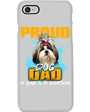 Shih Tzu-Proud Dog Dad Phone Case tile