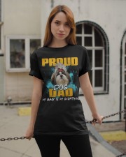 Shih Tzu-Proud Dog Dad Classic T-Shirt apparel-classic-tshirt-lifestyle-19