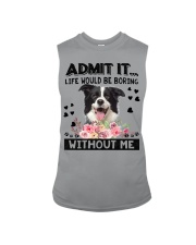 Border Collie-Admit It Sleeveless Tee tile