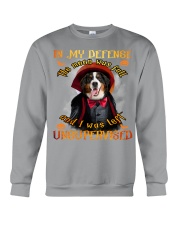 Bernese Mountain-My Defense Crewneck Sweatshirt tile