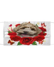 Labradoodle-Face Mask-Rose Cloth face mask front