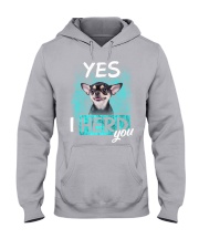 Chihuahua-I Herd You Hooded Sweatshirt tile