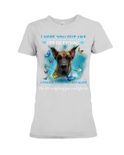 Great Dane-Did Everything Premium Fit Ladies Tee tile