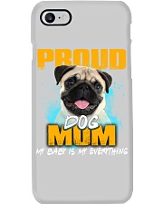 Pug-Proud Dog Mom Phone Case tile