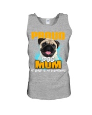 Pug-Proud Dog Mom Unisex Tank tile