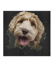 Labradoodle-Hole Crack Cloth face mask aos-face-mask-coverlet-lifestyle-front-02