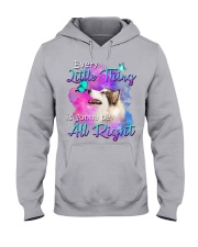 Alaskan Malamute-Little Thing Hooded Sweatshirt tile