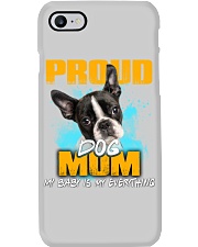 Boston Terrier-Proud Dog Mom Phone Case tile
