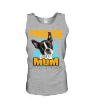 Boston Terrier-Proud Dog Mom Unisex Tank tile