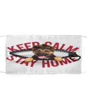 German Shepherd-Mask-Stay Home Cloth face mask front