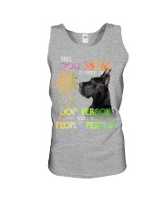 Great Dane-Dog Person Unisex Tank tile