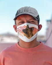 German Shepherd-02-My Life-Mask Cloth face mask aos-face-mask-lifestyle-06
