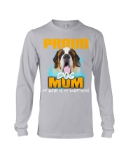St Bernard-Proud Dog Mom Long Sleeve Tee tile