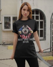 Husky-Dog Flag-Dad Classic T-Shirt apparel-classic-tshirt-lifestyle-19