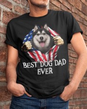Husky-Dog Flag-Dad Classic T-Shirt apparel-classic-tshirt-lifestyle-26