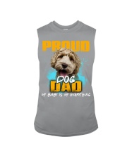 Labradoodle-Proud Dog Dad Sleeveless Tee tile