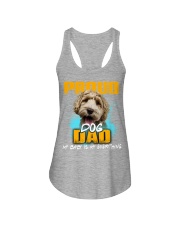 Labradoodle-Proud Dog Dad Ladies Flowy Tank tile