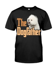 Bichon-The Dogfather-02 Classic T-Shirt front