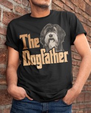 Tibetan Terrier-The Dogfather Classic T-Shirt apparel-classic-tshirt-lifestyle-26