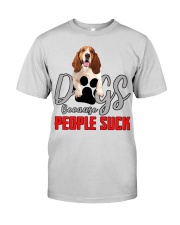 Basset Hound-People Suck Premium Fit Mens Tee tile