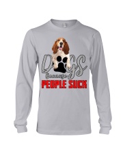 Basset Hound-People Suck Long Sleeve Tee tile
