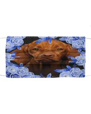 Vizsla-Blue Mask Cloth face mask front