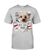 Morkie-Best Dog Mom Classic T-Shirt tile
