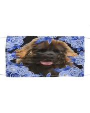 Leonberger-Blue Mask Cloth face mask front