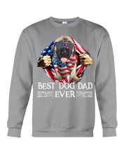 English Mastiff-Dog Dad Flag Crewneck Sweatshirt tile