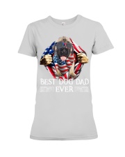 English Mastiff-Dog Dad Flag Premium Fit Ladies Tee tile