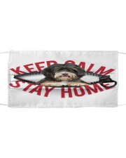 Tibetan Terrier-Mask-Stay Home Cloth face mask front