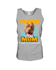 Pitbull-Proud Dog Mom Unisex Tank tile