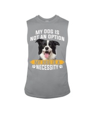 Border Collie-Necessity Sleeveless Tee tile