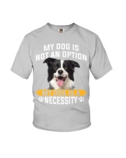 Border Collie-Necessity Youth T-Shirt tile