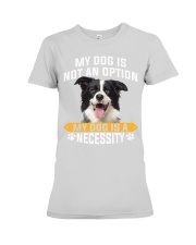 Border Collie-Necessity Premium Fit Ladies Tee tile