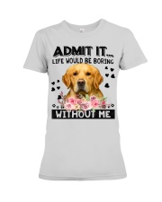 Golden Retriever-Admit It-02 Premium Fit Ladies Tee tile