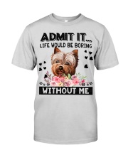 Yorkshire Terrier-Art-Admit It Premium Fit Mens Tee tile