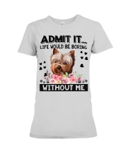 Yorkshire Terrier-Art-Admit It Premium Fit Ladies Tee tile