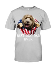 Labradoodle-Dog Flag-Dad Classic T-Shirt tile