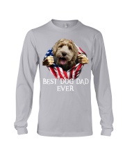 Labradoodle-Dog Flag-Dad Long Sleeve Tee tile