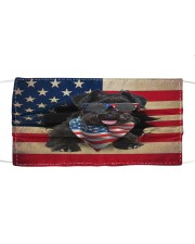 Miniature Schnauzer-US Mask Cloth face mask front