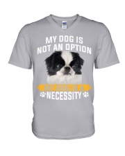 Japanese Chin-Necessity V-Neck T-Shirt tile