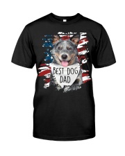 Australian Cattle-Best Dog Dad Classic T-Shirt front
