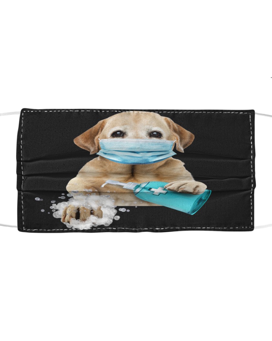 Labrador-Face Mask-Wash Cloth face mask