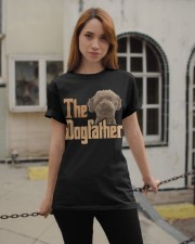 Australian Labradoodle-The Dogfather Classic T-Shirt apparel-classic-tshirt-lifestyle-19